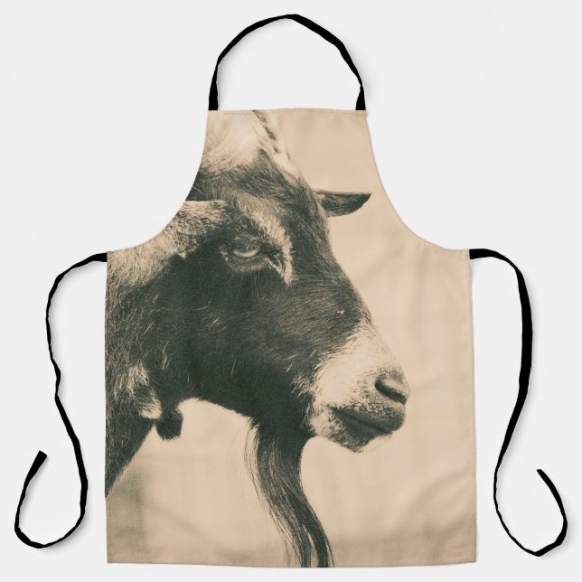 Goat Profile Apron (Front)