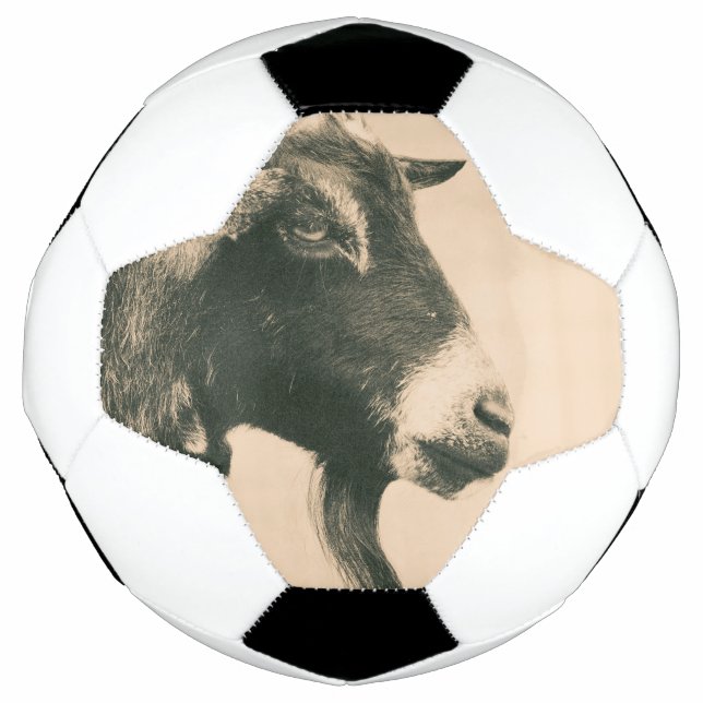 Goat Profile Soccer Ball (Front)