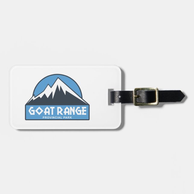 Goat Range Provincial Park Luggage Tag (Front Horizontal)