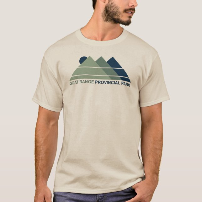 Goat Range Provincial Park Mountain Sun T-Shirt (Front)