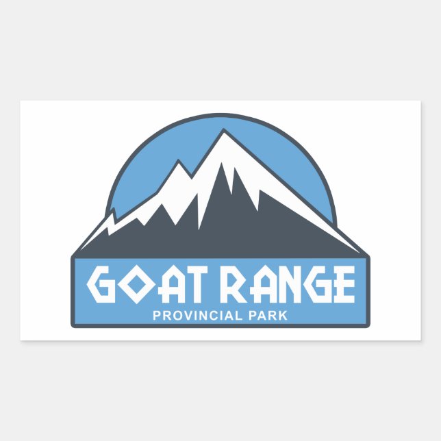 Goat Range Provincial Park Sticker (Front)