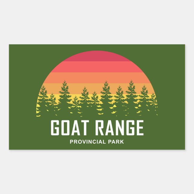 Goat Range Provincial Park Sticker (Front)