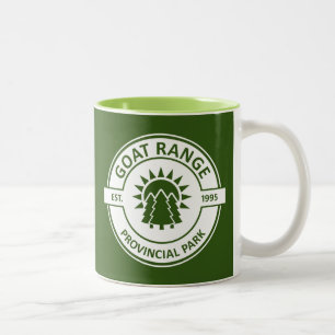 Goat Range Provincial Park Two-Tone Coffee Mug