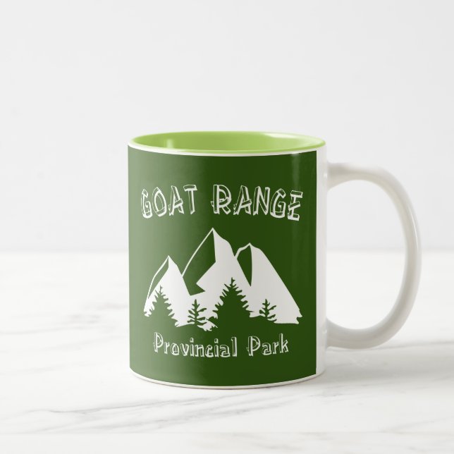 Goat Range Provincial Park Two-Tone Coffee Mug (Right)