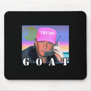 Goat Republican Conservative Trump 2024 Funny  Mouse Pad