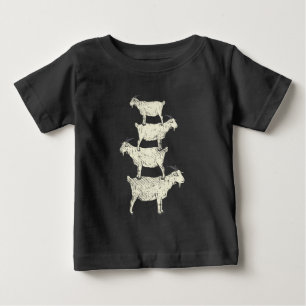 Goat Retro Baby T-Shirt