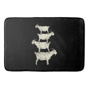 Goat Retro Bath Mat