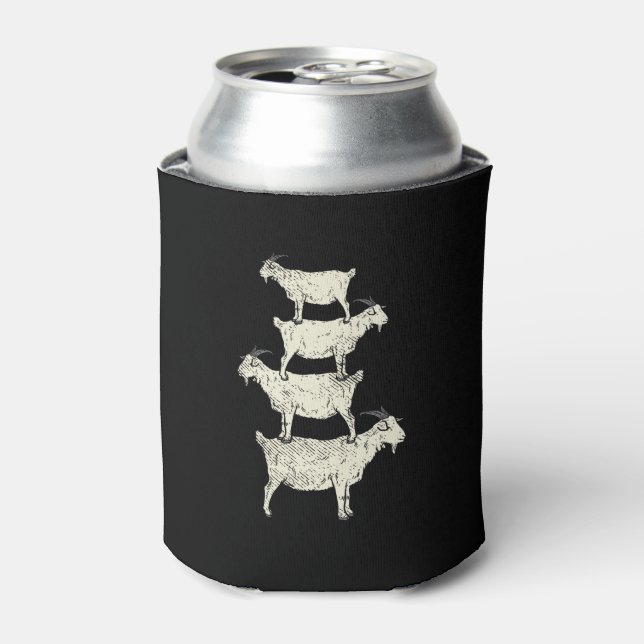 Goat Retro Can Cooler (Can Front)