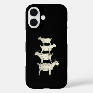 Goat Retro iPhone 16 Case