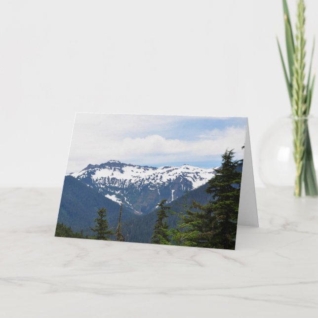 Goat Rock Mountains = Frameable Art Card (Front)
