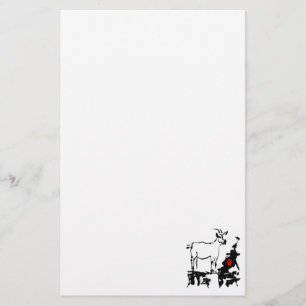 Goat rocks Vietnamese Chinese Year Zodiac St Stationery