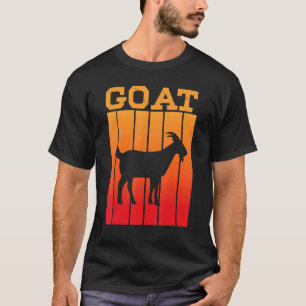 Goat Shadow Silhouette At Sunset T-Shirt