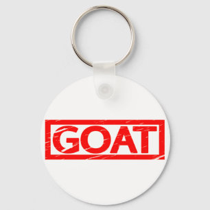 GOAT Stamp Keychain