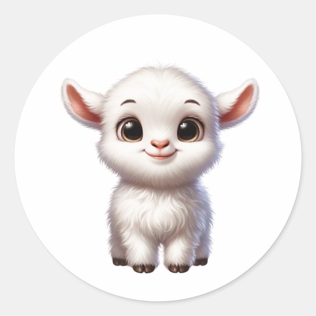 goat sticker (Front)