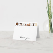 Goat Thank You cards