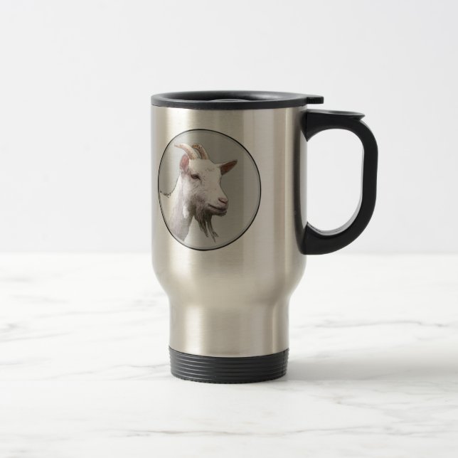 Goat Travel Mug (Right)