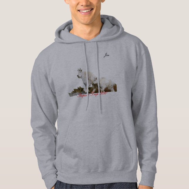 Goat trip 2010 hoodie (Front)