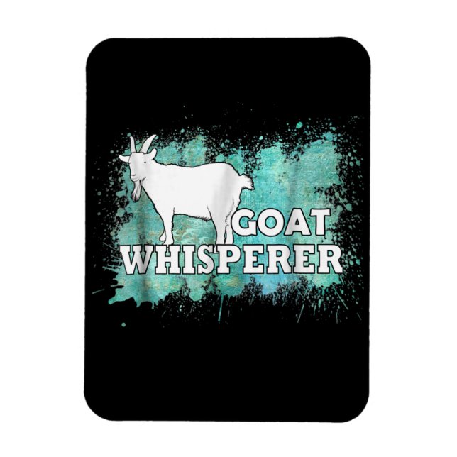Goat Whisperer Goats Farmer Magnet (Vertical)