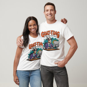 Goat Working Things Done Eventually T-Shirt