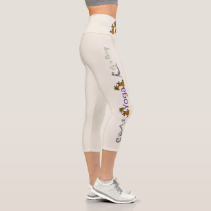 Goat Yoga It's a Thing Capri Leggings