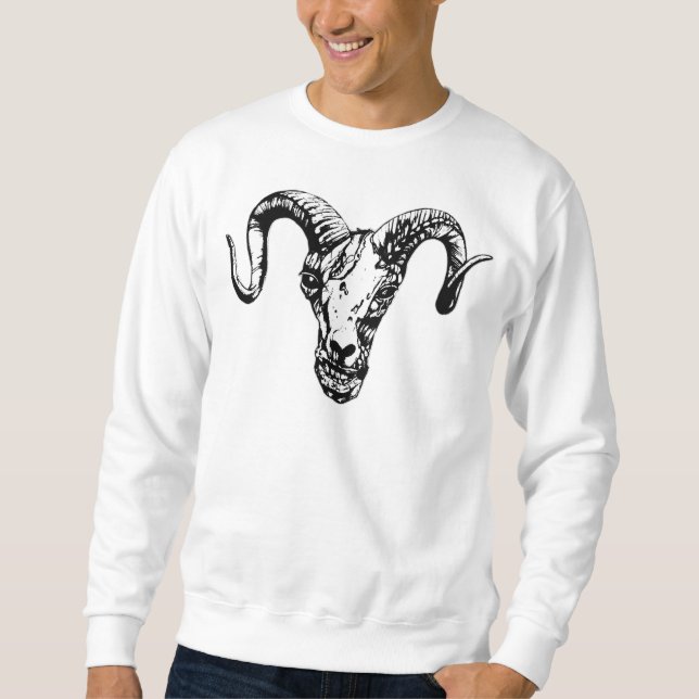 Goat Ziege Doomsaw Sludge Sweatshirt (Front)