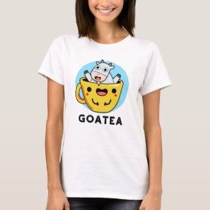 Goatea Funny Goat Tea Pun T-Shirt