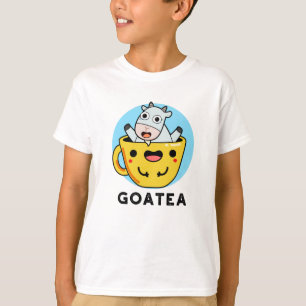 Goatea Funny Goat Tea Pun  T-Shirt