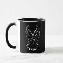 Goathic | Gothic Pun | Satanic Goat