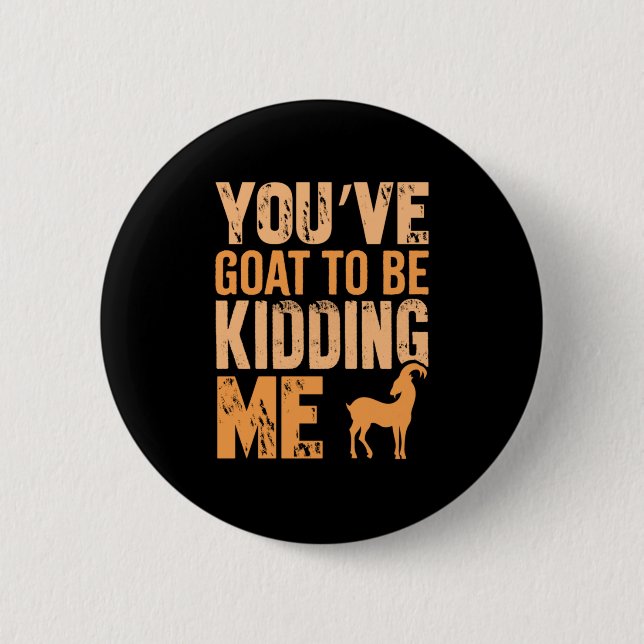 Goatlife 2 Inch Round Button (Front)