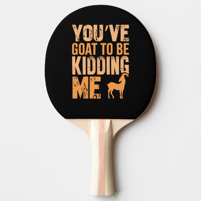 Goatlife Ping Pong Paddle (Front)