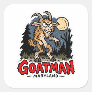 Goatman Maryland Cryptid Sticker