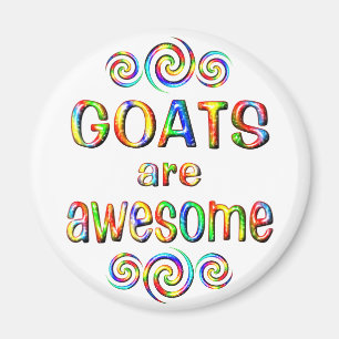 GOATS ARE AWESOME MAGNET