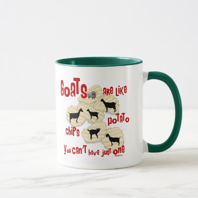 Goats are Like Potato Chips Mug (Right)