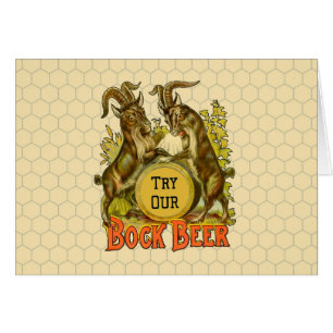 Goats Bock Beer Advertising