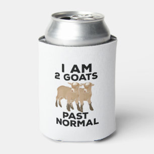 Goats - I Am 2 Goats Past Normal Can Cooler