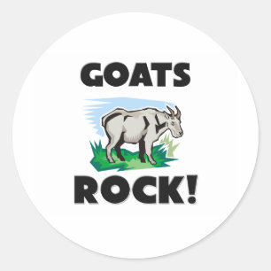 Goats Rock Classic Round Sticker