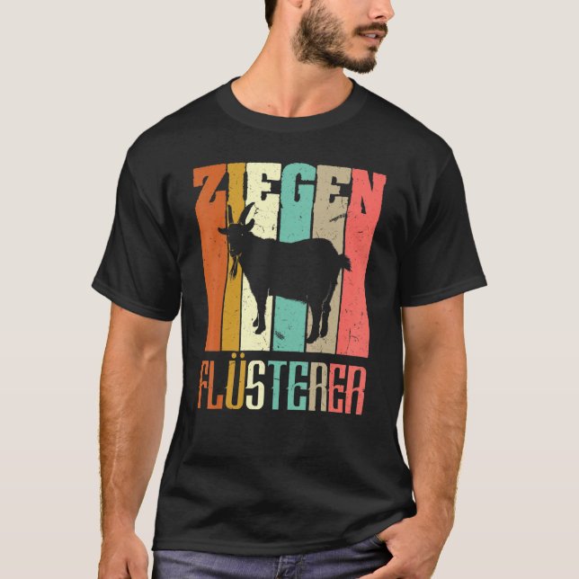 Goats Whisper  Farmer Goat Farm T-Shirt (Front)