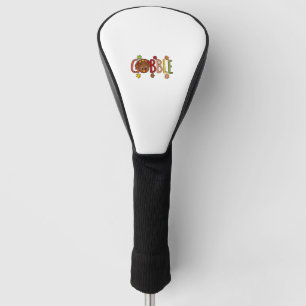 Gobble Funny Turkey Thanksgiving Family Men Women Golf Head Cover