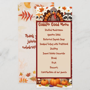 Gobble til you Wobble Menu
