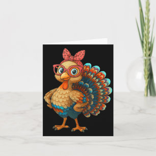 Gobble Turkey Day Happy Thanksgiving For Toddlers Card