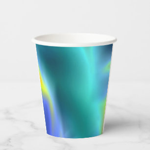 Gobelet en papier Aqua lumineux