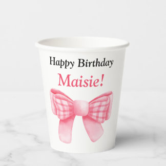 Gobelet en papier personnalisable Joyeux Anniversa