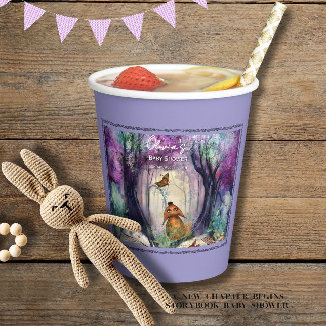 Gobelets En Papier A Little Seed of Love Storybook Baby shower (A Little Seed of Love Storybook Baby shower Paper Cups)