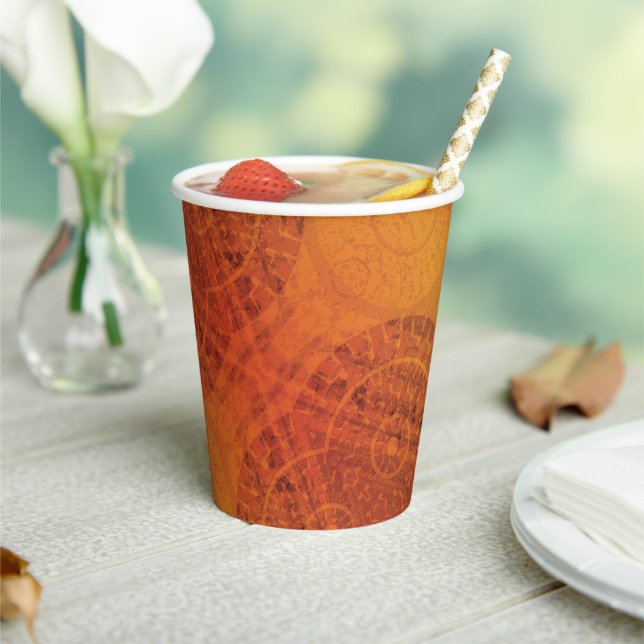 Gobelets En Papier Acceptation | Médaillons de saumons rouges orange  (Insitu)