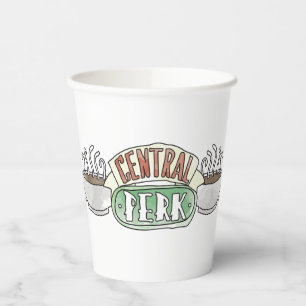 Gobelets En Papier AMIS™ Logo Central Perk Watercolor