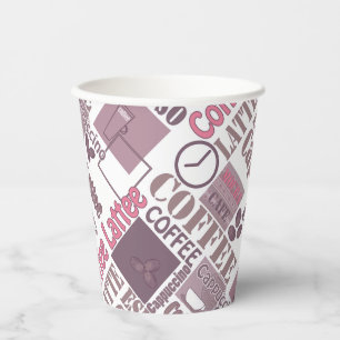 Gobelets En Papier Amour tasse de café