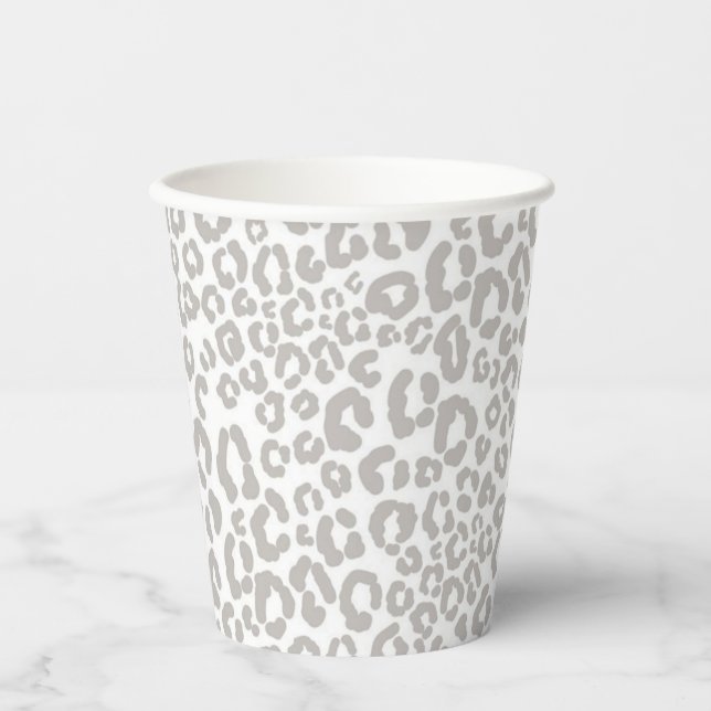 Gobelets En Papier Animal print pattern (Recto)