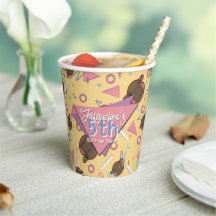 Anniversaire de l'hippo bébé jaune des années 80