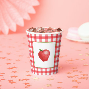 Gobelets En Papier Apple Birday Paper Cup