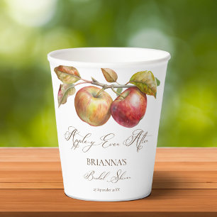 Gobelets En Papier Appley toujours après pomme chute nuptiale douche